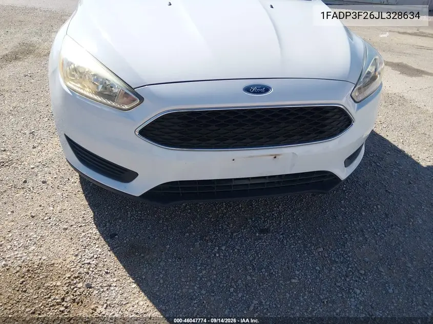 2018 FORD FOCUS VIN 1FADP3F26JL328634 — фото 6