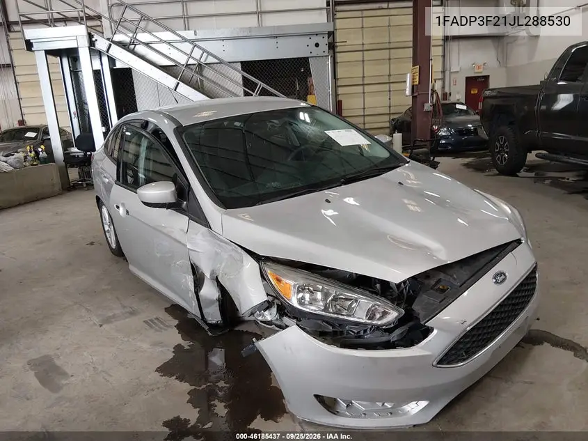 FORD FOCUS 2018, VIN 1FADP3F21JL288530