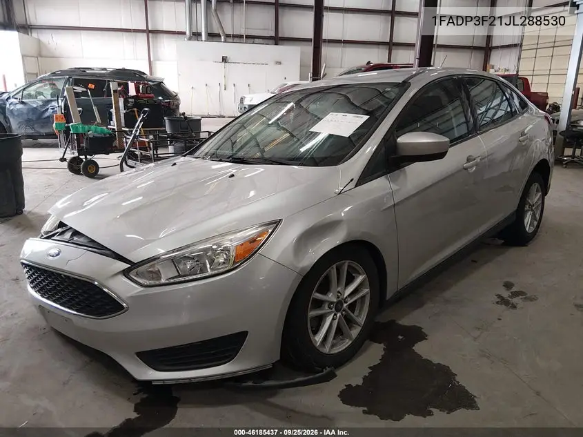 2018 FORD FOCUS VIN 1FADP3F21JL288530 — фото 2