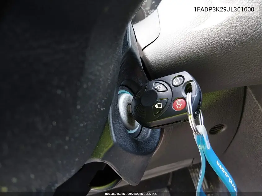 2018 FORD FOCUS VIN 1FADP3K29JL301000 — фото 11
