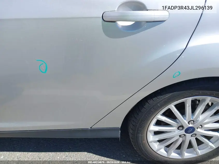 2018 FORD FOCUS VIN 1FADP3R43JL296139 — фото 12