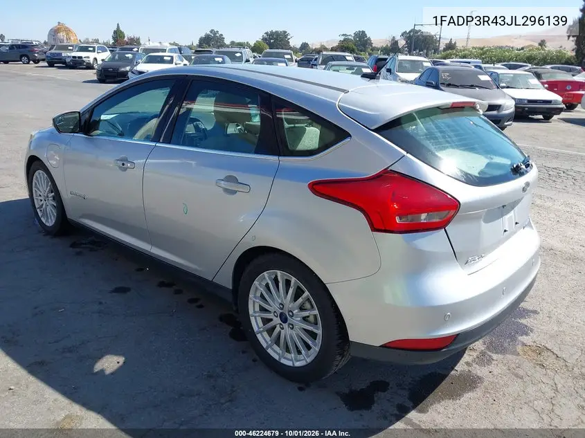 2018 FORD FOCUS VIN 1FADP3R43JL296139 — фото 3