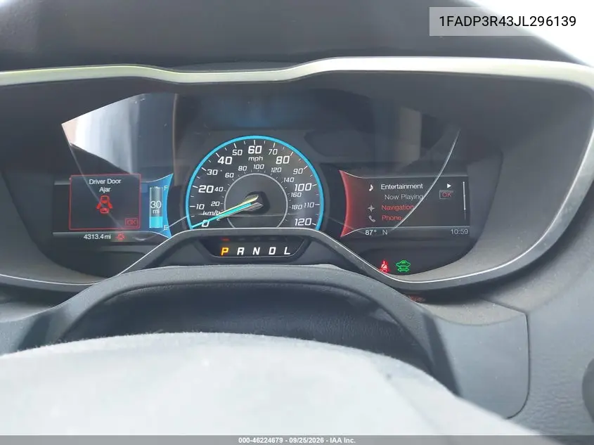 2018 FORD FOCUS VIN 1FADP3R43JL296139 — фото 7