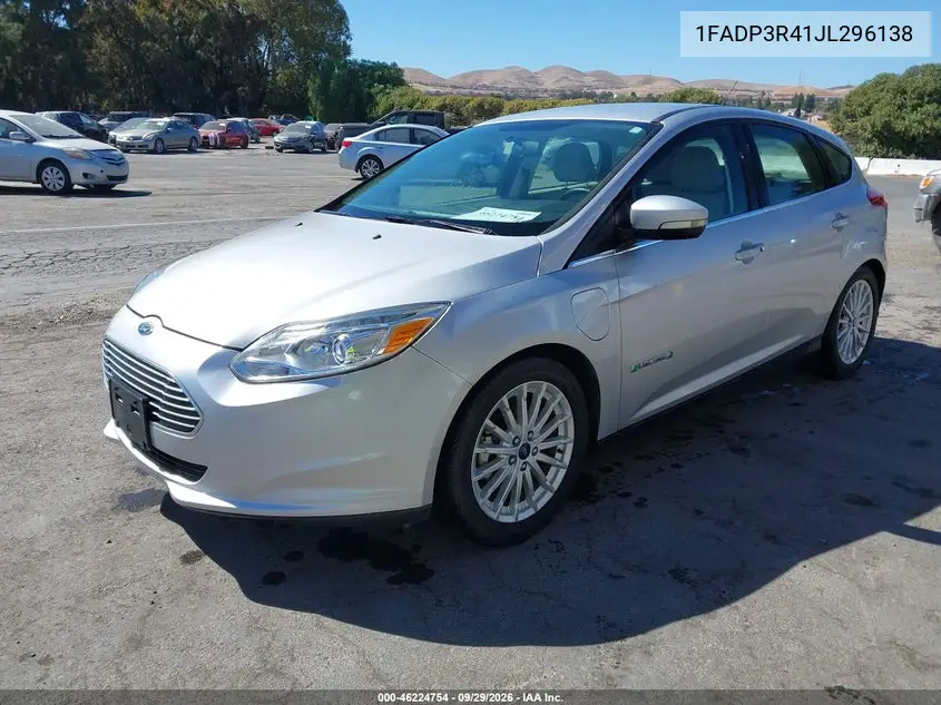 2018 FORD FOCUS VIN 1FADP3R41JL296138 — фото 2