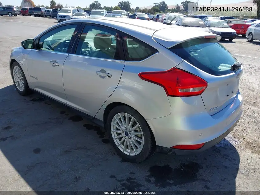 2018 FORD FOCUS VIN 1FADP3R41JL296138 — фото 3
