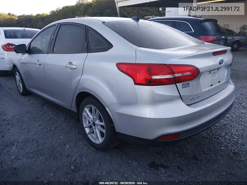 2018 FORD FOCUS VIN 1FADP3F21JL299172 — фото 3