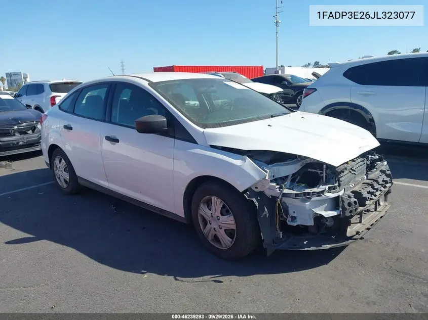 FORD FOCUS 2018, VIN 1FADP3E26JL323077