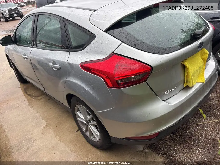 2018 FORD FOCUS VIN 1FADP3K29JL272405 — фото 3