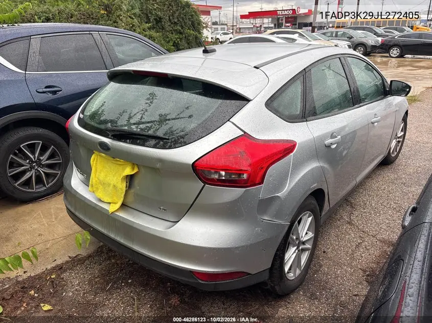 2018 FORD FOCUS VIN 1FADP3K29JL272405 — фото 4
