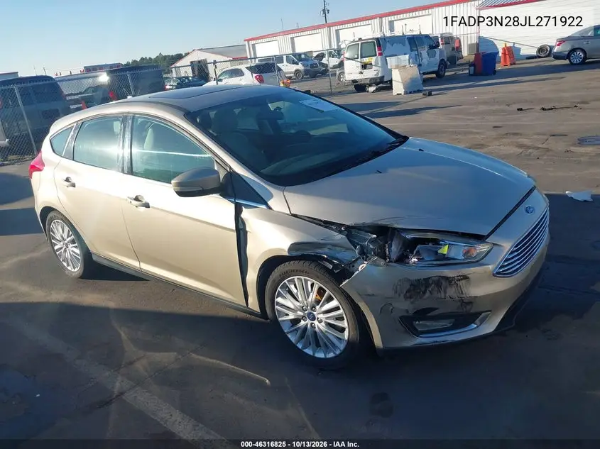 FORD FOCUS 2018, VIN 1FADP3N28JL271922