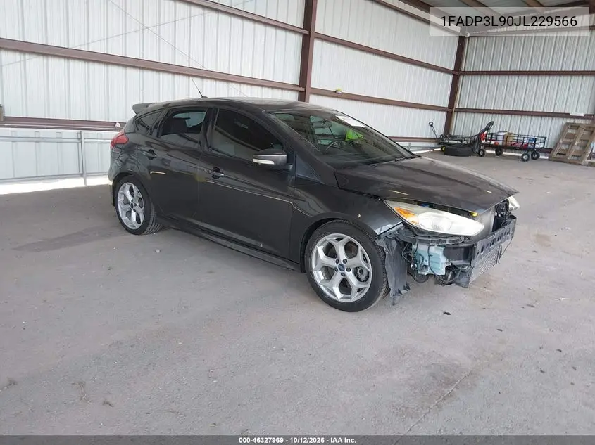 FORD FOCUS 2018, VIN 1FADP3L90JL229566