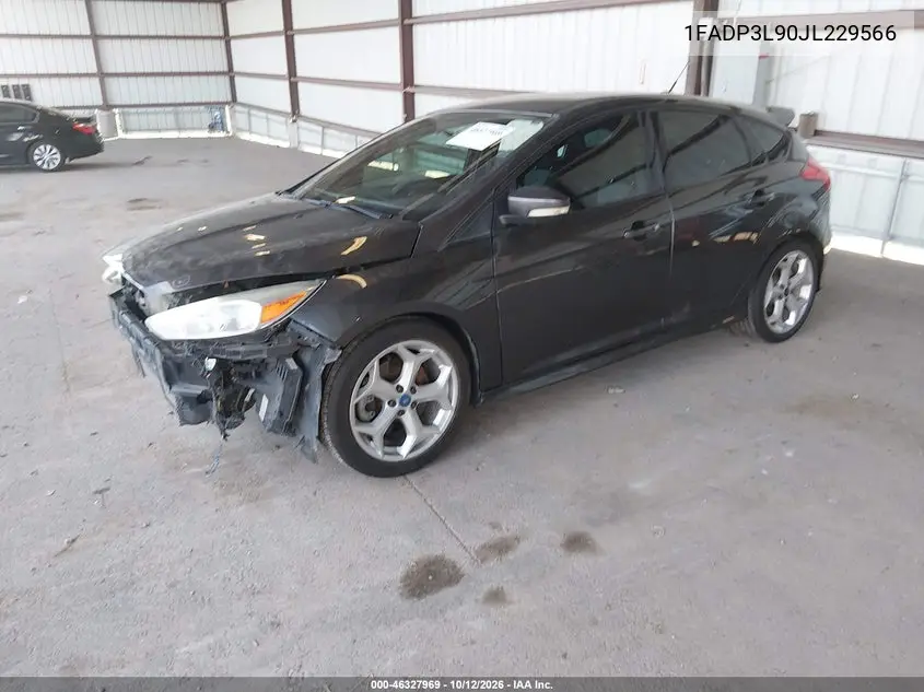 2018 FORD FOCUS VIN 1FADP3L90JL229566 — фото 2