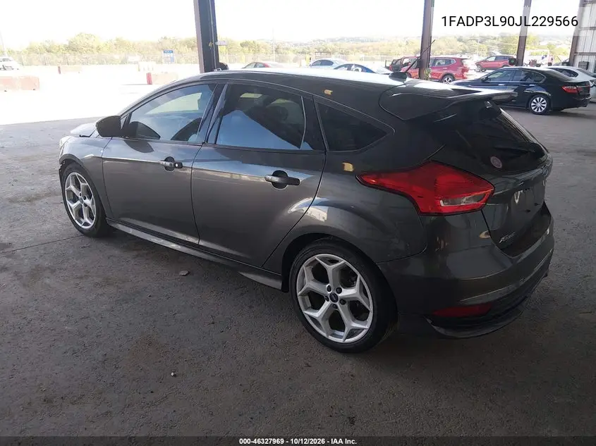 2018 FORD FOCUS VIN 1FADP3L90JL229566 — фото 3