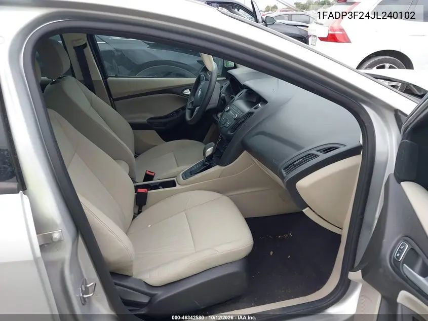 2018 FORD FOCUS VIN 1FADP3F24JL240102 — фото 5