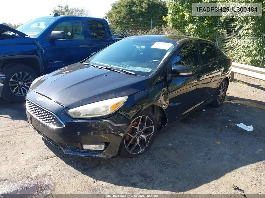 2018 FORD FOCUS VIN 1FADP3H29JL300484 — фото 2