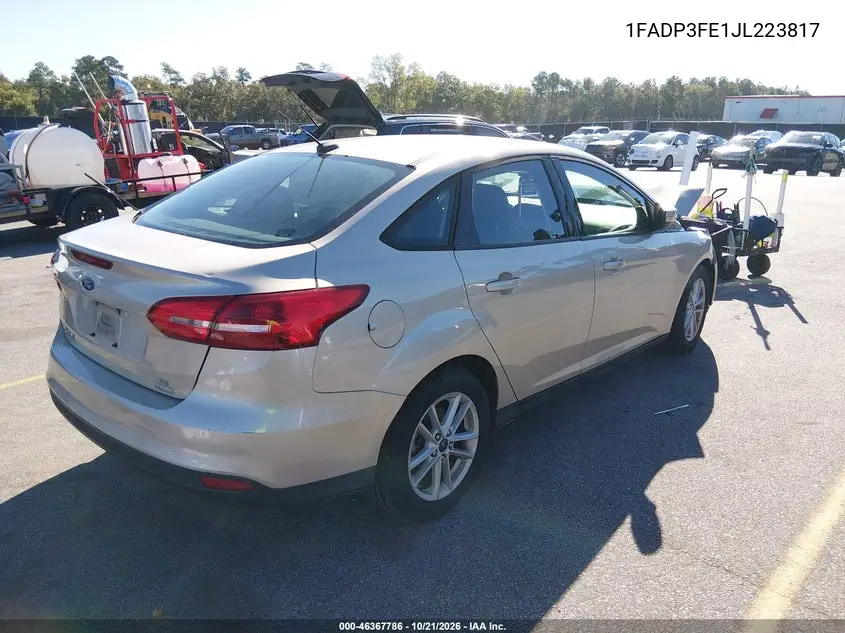 2018 FORD FOCUS VIN 1FADP3FE1JL223817 — фото 4