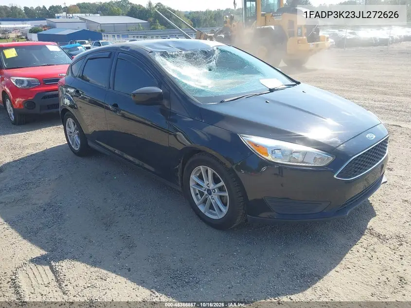 FORD FOCUS 2018, VIN 1FADP3K23JL272626