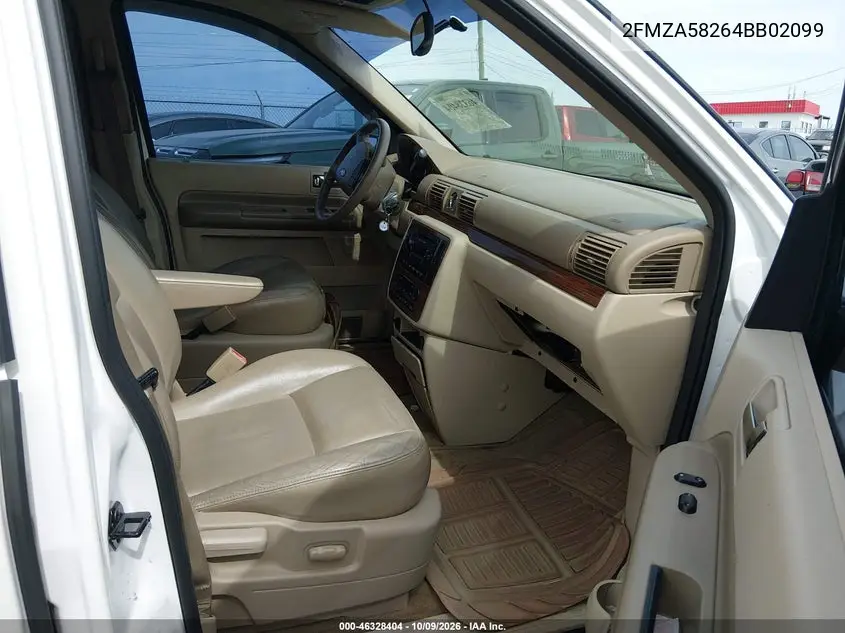 2004 FORD FREESTAR VIN 2FMZA58264BB02099 — фото 5