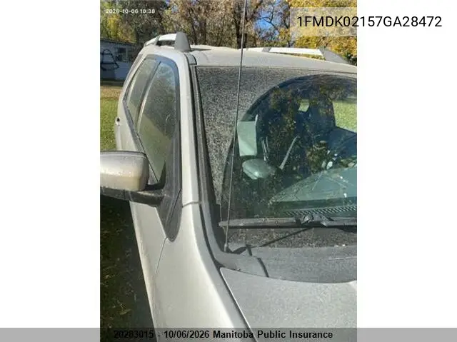2007 FORD FREESTYLE VIN 1FMDK02157GA28472 — фото 5