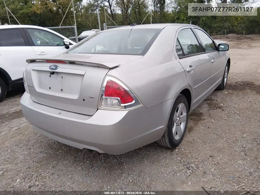 2007 FORD FUSION VIN 3FAHP07Z77R261127 — фото 4