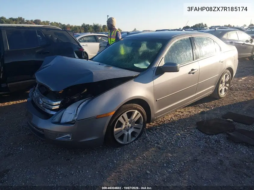 2007 FORD FUSION VIN 3FAHP08ZX7R185174 — фото 2
