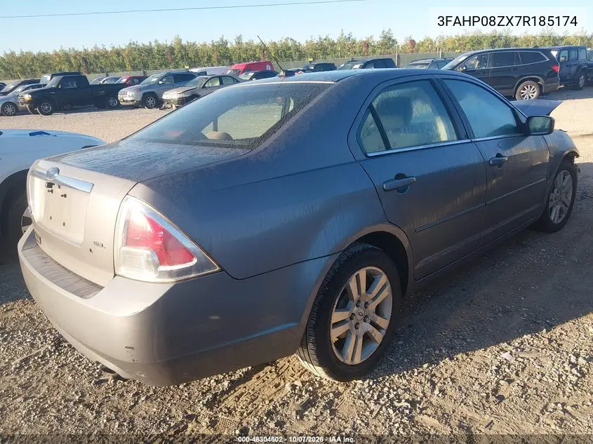 2007 FORD FUSION VIN 3FAHP08ZX7R185174 — фото 4