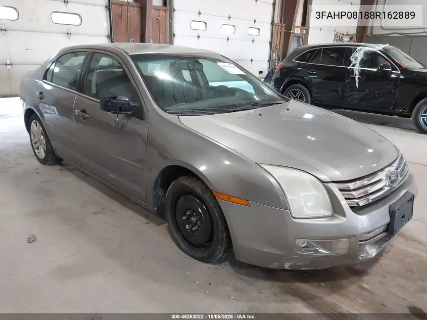 FORD FUSION 2008, VIN 3FAHP08188R162889