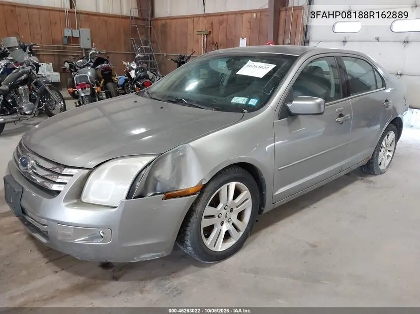 2008 FORD FUSION VIN 3FAHP08188R162889 — фото 2