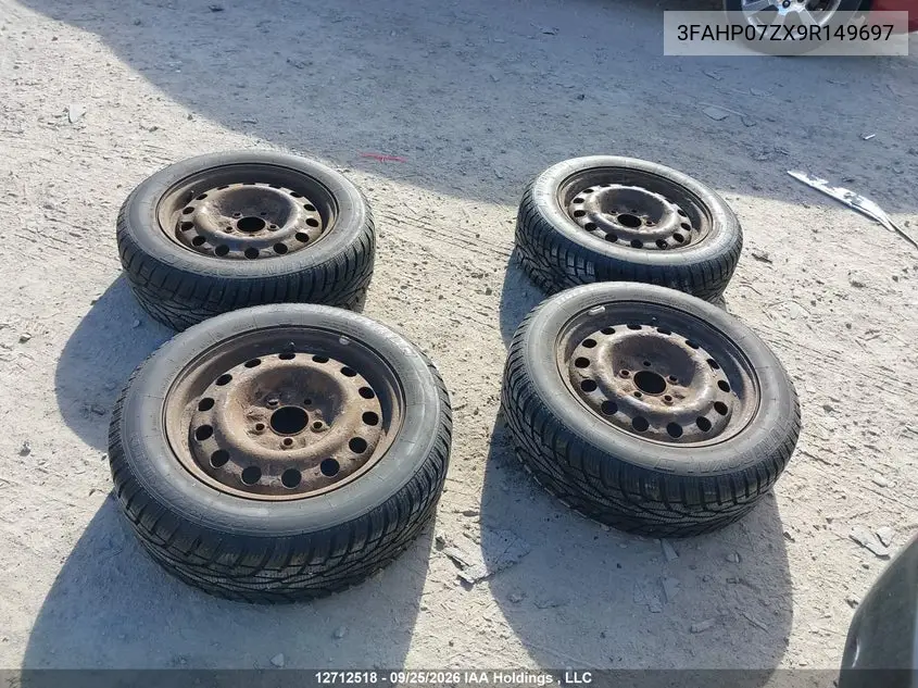 2009 FORD FUSION VIN 3FAHP07ZX9R149697 — фото 12