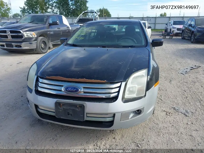 2009 FORD FUSION VIN 3FAHP07ZX9R149697 — фото 13