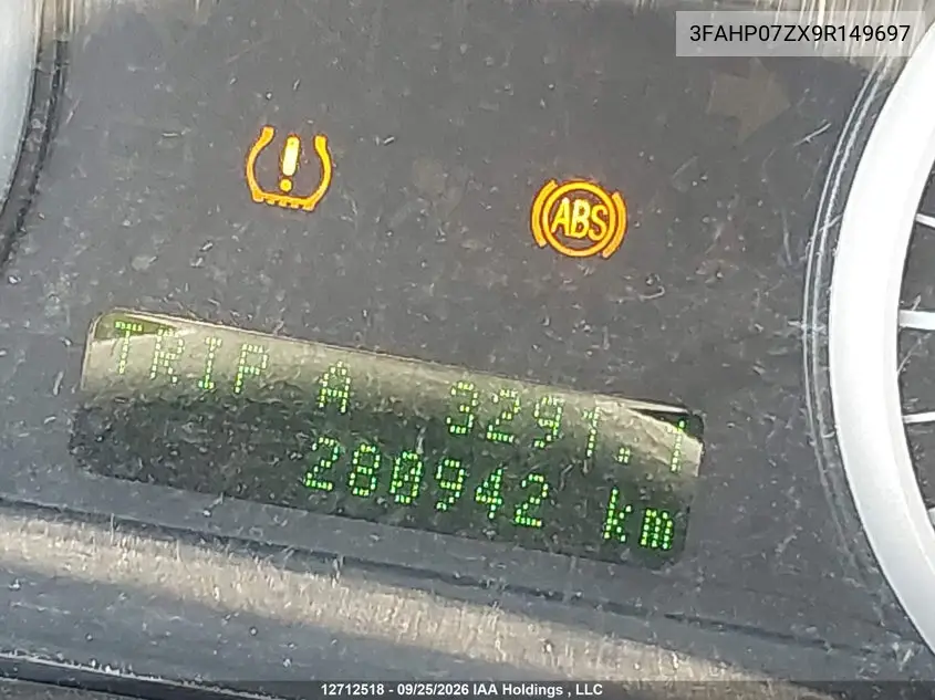 2009 FORD FUSION VIN 3FAHP07ZX9R149697 — фото 16