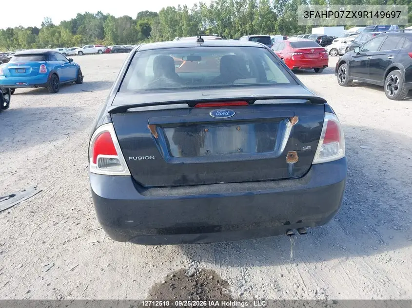 2009 FORD FUSION VIN 3FAHP07ZX9R149697 — фото 17