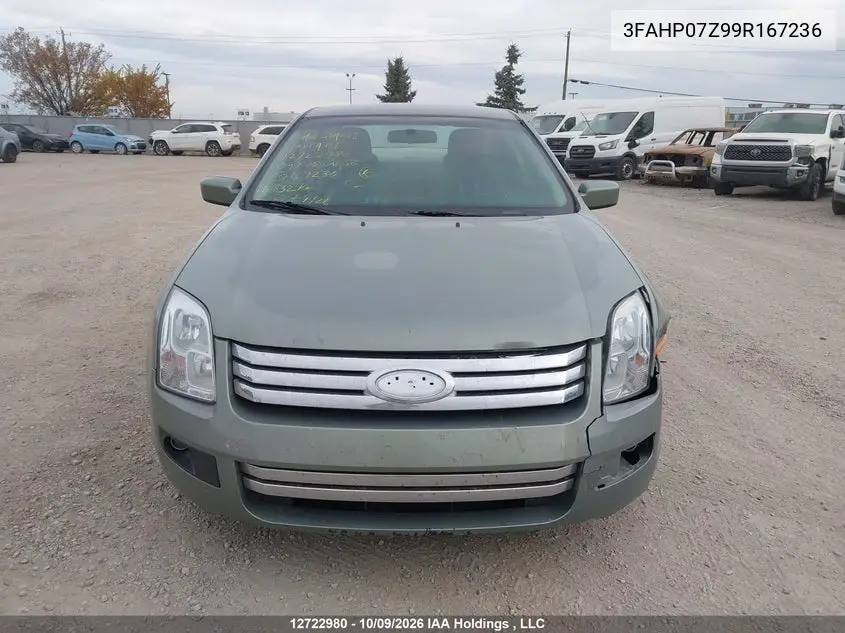 2009 FORD FUSION VIN 3FAHP07Z99R167236 — фото 12