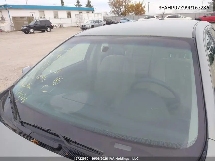 2009 FORD FUSION VIN 3FAHP07Z99R167236 — фото 17
