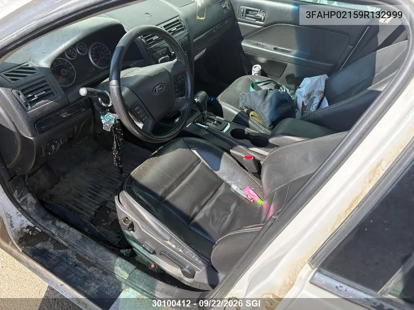 2009 FORD FUSION VIN 3FAHP02159R132999 — фото 10