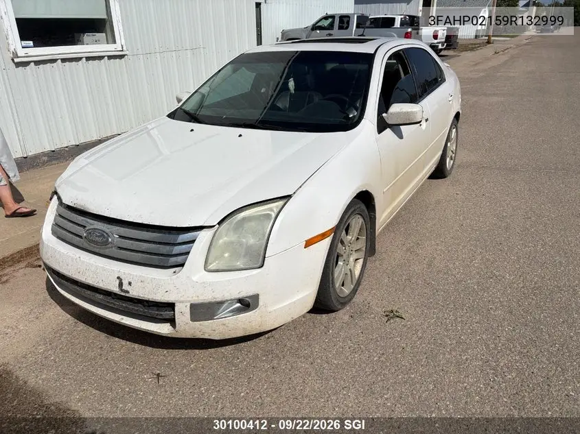 2009 FORD FUSION VIN 3FAHP02159R132999 — фото 2