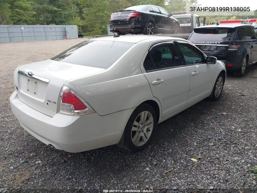 2009 FORD FUSION VIN 3FAHP08199R138005 — фото 4