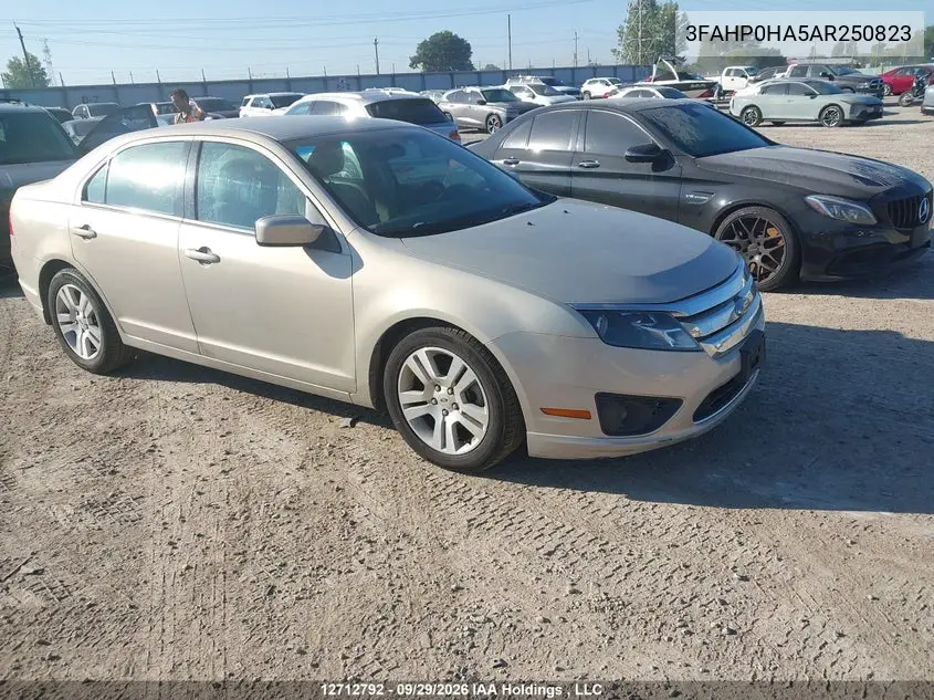 FORD FUSION 2010, VIN 3FAHP0HA5AR250823