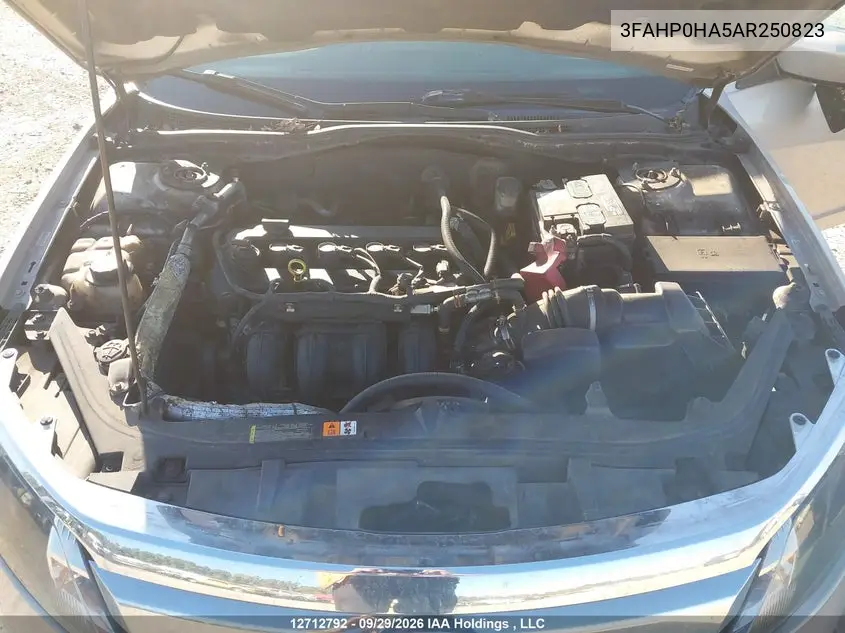 2010 FORD FUSION VIN 3FAHP0HA5AR250823 — фото 10