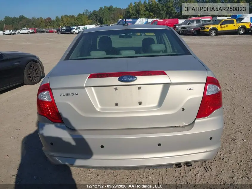 2010 FORD FUSION VIN 3FAHP0HA5AR250823 — фото 16