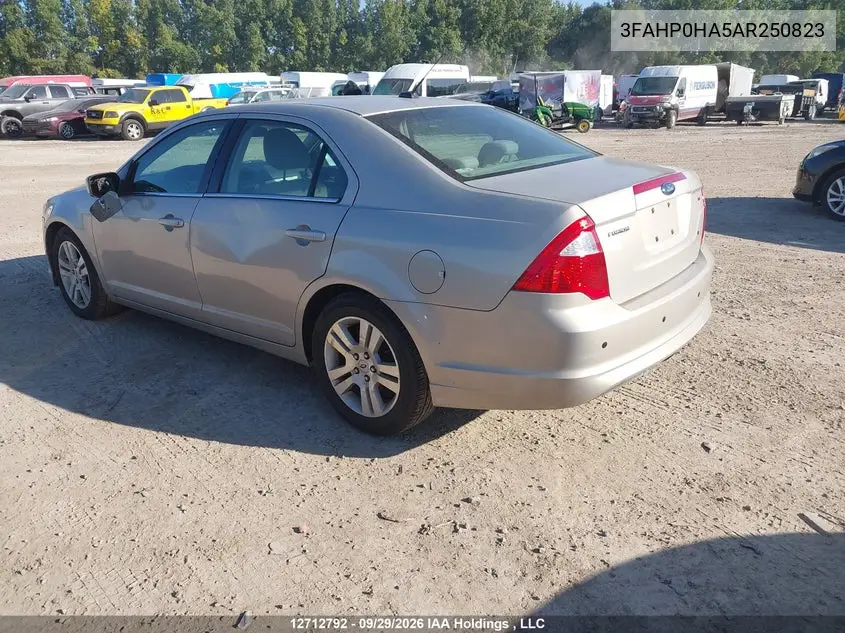 2010 FORD FUSION VIN 3FAHP0HA5AR250823 — фото 3
