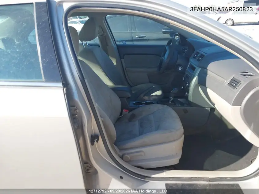 2010 FORD FUSION VIN 3FAHP0HA5AR250823 — фото 5