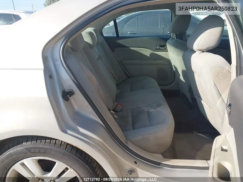2010 FORD FUSION VIN 3FAHP0HA5AR250823 — фото 8