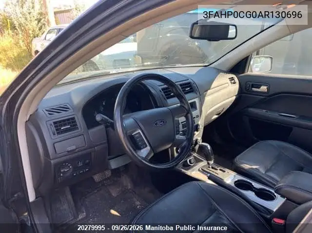 2010 FORD FUSION VIN 3FAHP0CG0AR130696 — фото 5