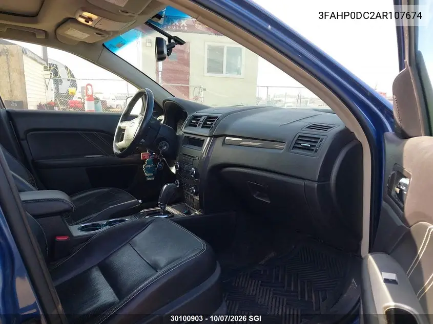 2010 FORD FUSION VIN 3FAHP0DC2AR107674 — фото 5