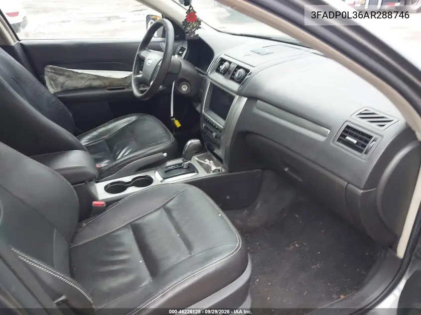 2010 FORD FUSION VIN 3FADP0L36AR288746 — фото 5