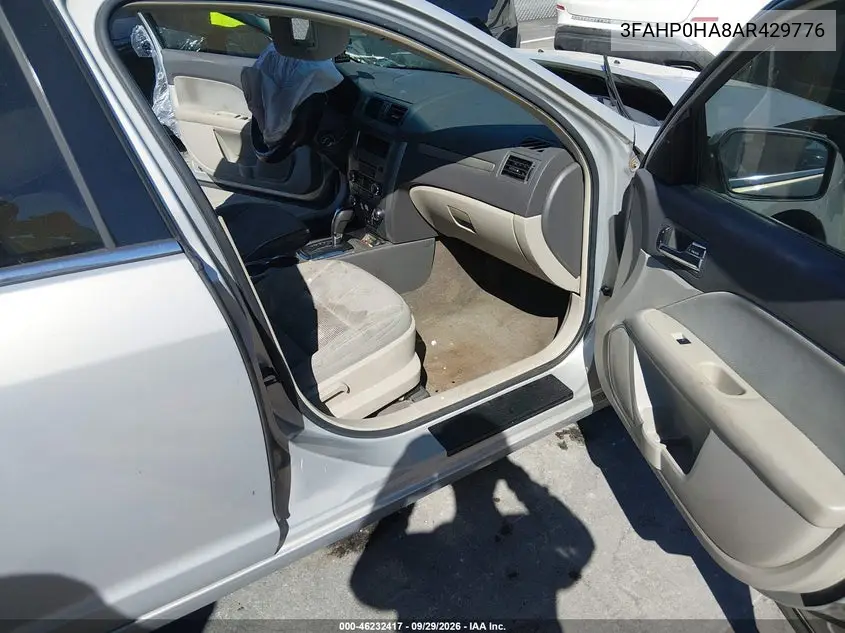2010 FORD FUSION VIN 3FAHP0HA8AR429776 — фото 5
