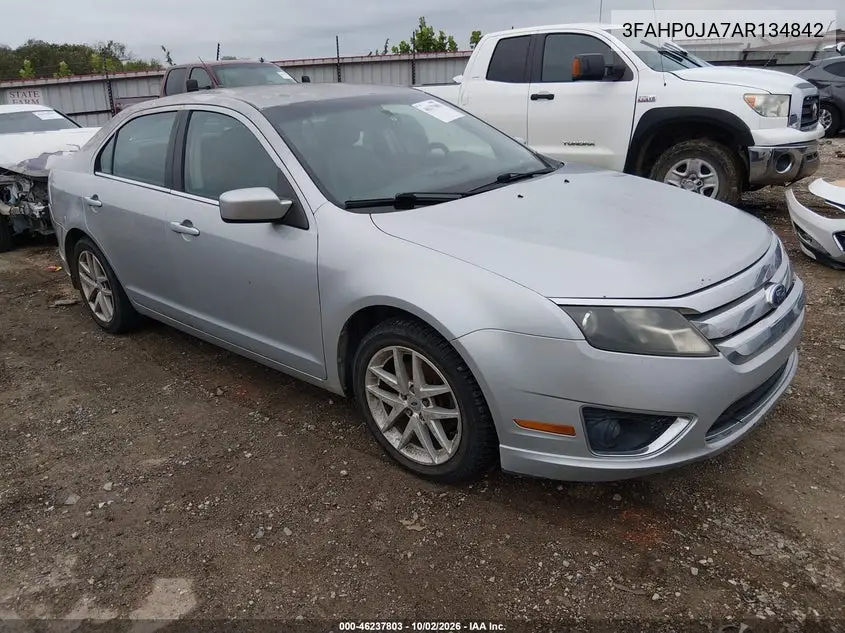 FORD FUSION 2010, VIN 3FAHP0JA7AR134842