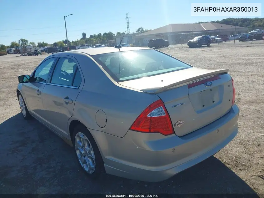 2010 FORD FUSION VIN 3FAHP0HAXAR350013 — фото 3