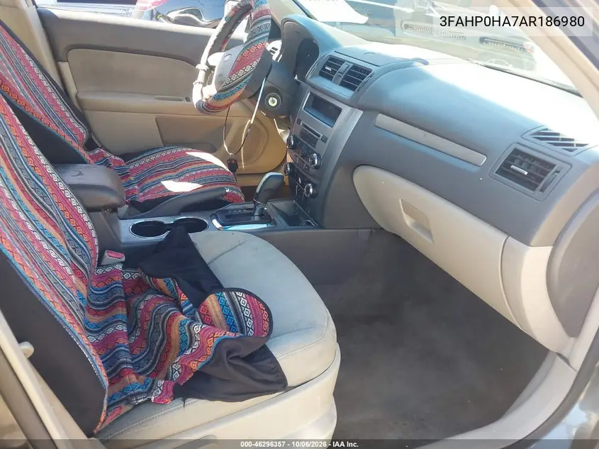 2010 FORD FUSION VIN 3FAHP0HA7AR186980 — фото 5
